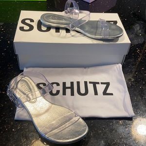 Schultz clear sandal